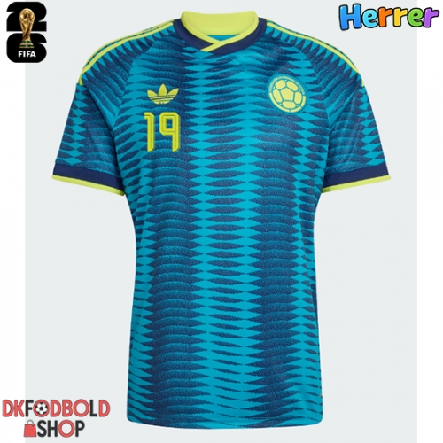 Colombia Rafael Santos Borre #19 Udebanetrøje VM 2026 Kort ærmer